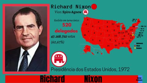 Jingle de Richard Nixon -"Nixon Now"- Presidência dos Estados Unidos 1972