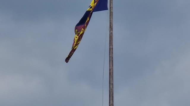 Raising the Royal Standard