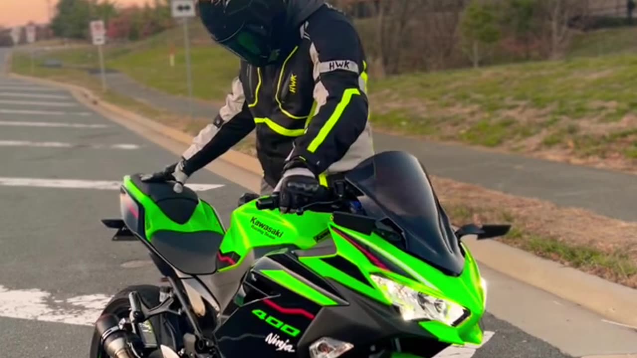 2022 Ninja 400 startup sound🔥