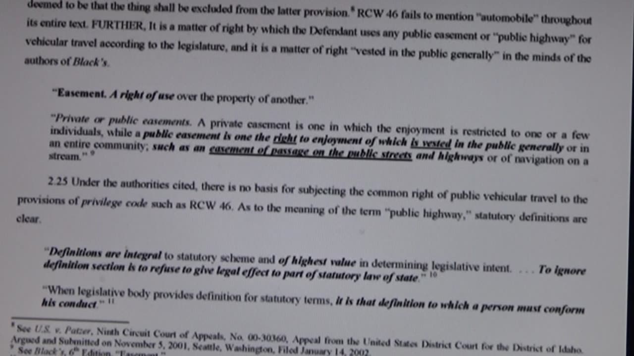 Open by "Right"~SCOTUS ruling "No Driver License Needed To Drive An Automobile"