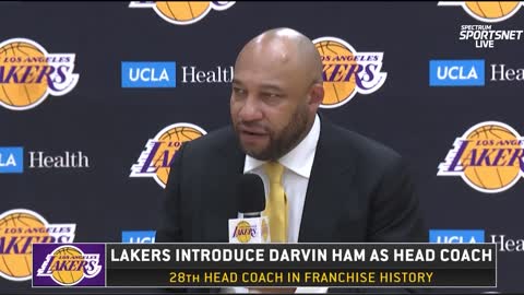 Darvin Ham talks about Rasheed Wallace and his Lakers Coaching Staff