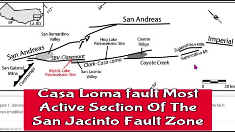 Moderate To Small Earthquake Hits San Jacinto Fault Zone, Near Anza, CA