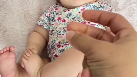 Cute funny baby girl video