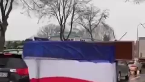 네덜란드, 농민 시위 : 농사를 못 짓게 하는 정부 해산 요구 1.avi