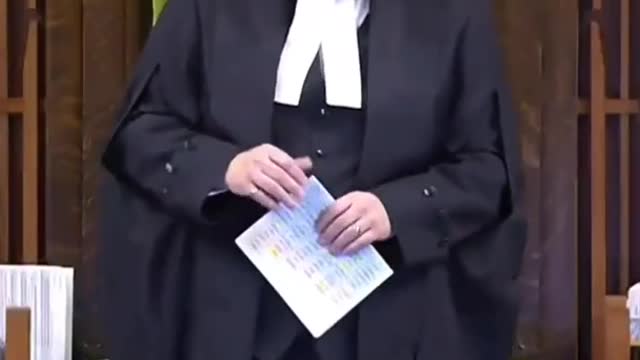 Question to Canada Parliament about WEF
