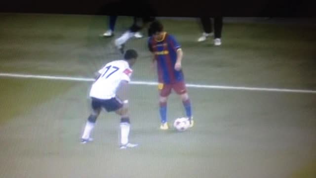 Leo Messi humilla a Nani