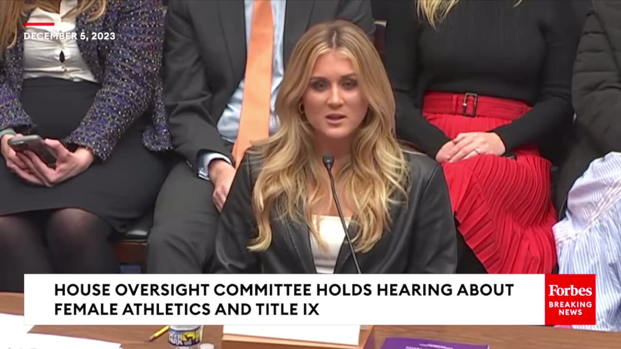 House Oversight Cmte Holds Hearing On Transgender Athletes Participating In Women's & Girls' Sports