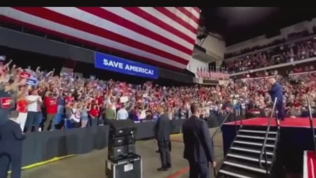 Biden Rally v Trump Rally