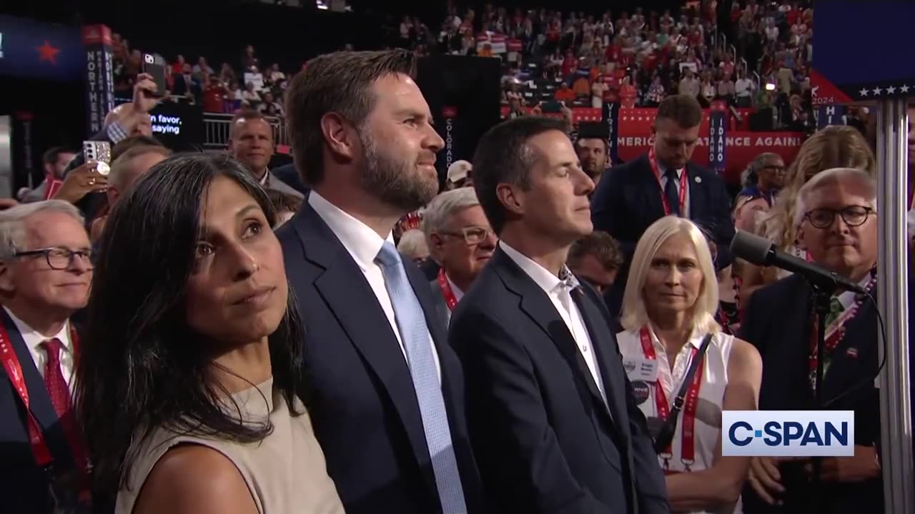 RNC Delegates Deliver Historic Show Of Solidarity For Trump's VP Pick (VIDEO)