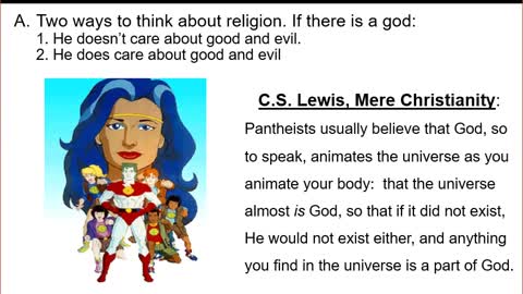 Mere Christianity: Pantheism & Captain Planet