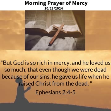 Morning Prayer of Mercy #youtubeshorts #grace #jesus #mercy #faith #fyp #blessed #love #trust #joy