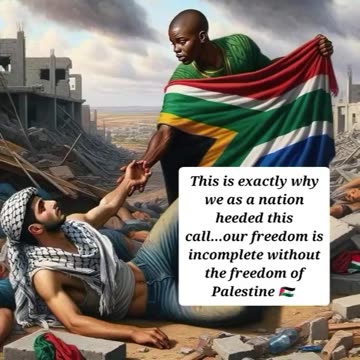 The most defining moment since our democracy...lifting another nation up.