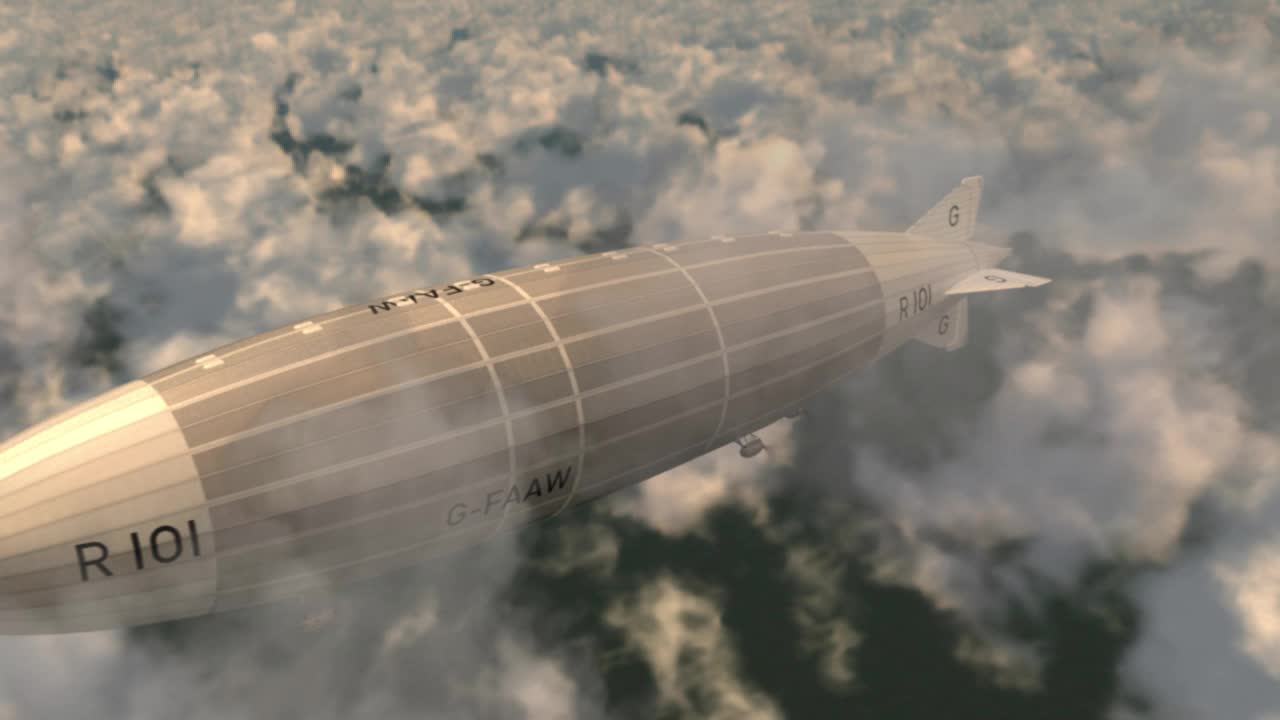 R101 Airship Video Animation