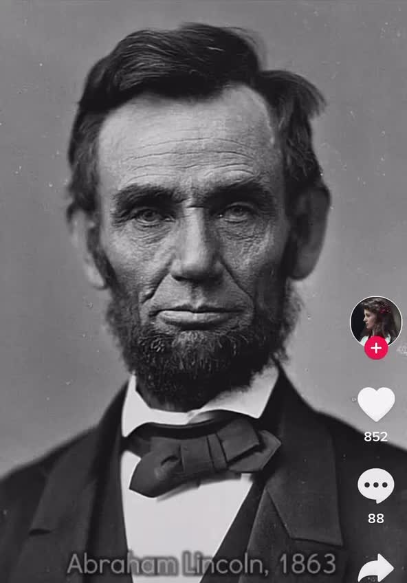 Abe Lincoln brought to to life.