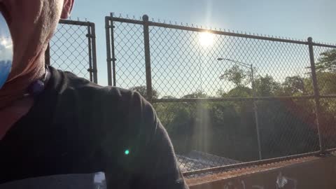 Vaccine Police is on the people's bridge in Chicago telling the truth about the MRNA jab