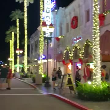 Nighttime in Universal