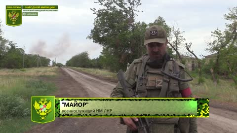 The allied forces liberated the village of Bogorodichnoye (DPR) from the Ukrainians...