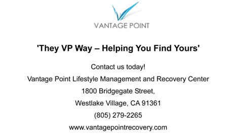 Get Addiction Treatment from Vantage Point