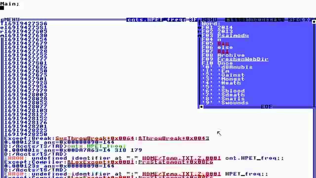 TempleOS - Neurons