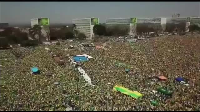 Rally for President Bolsonaro in Brazil against the globalists!😳