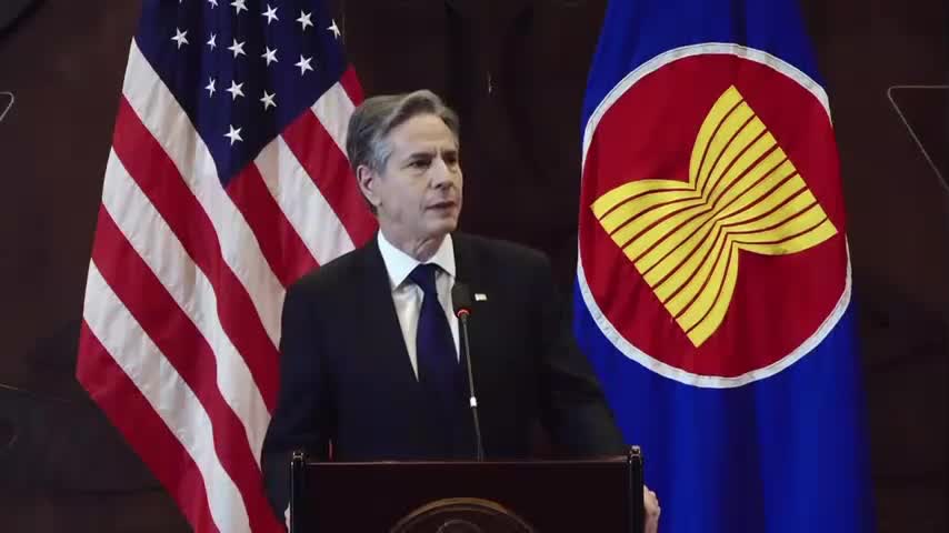 Blinken Blasts ‘Aggressive’ China in Indo-Pacific Policy Speech