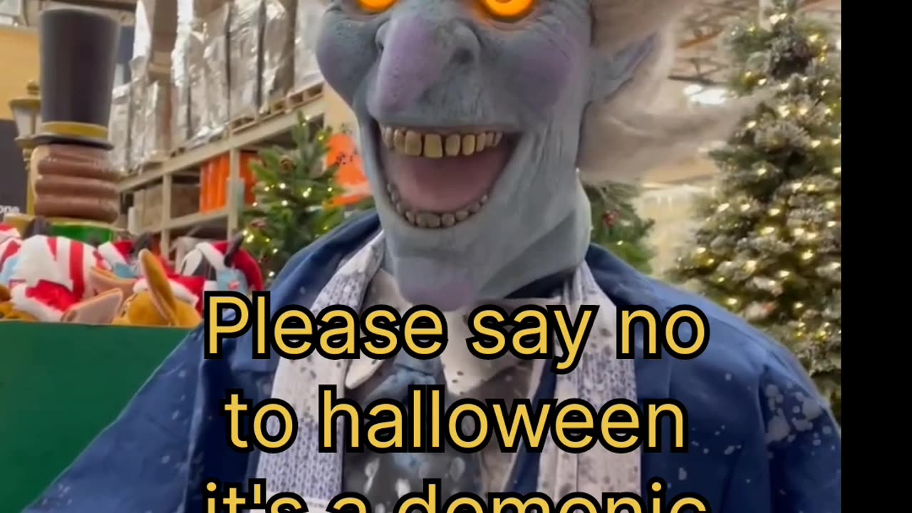 Say no to halloween