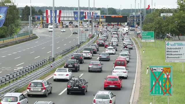 Gužve na autocestama prema moru
