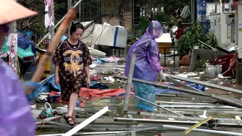 Vietnamese restaurant owner loses everything to Typhoon Yagi