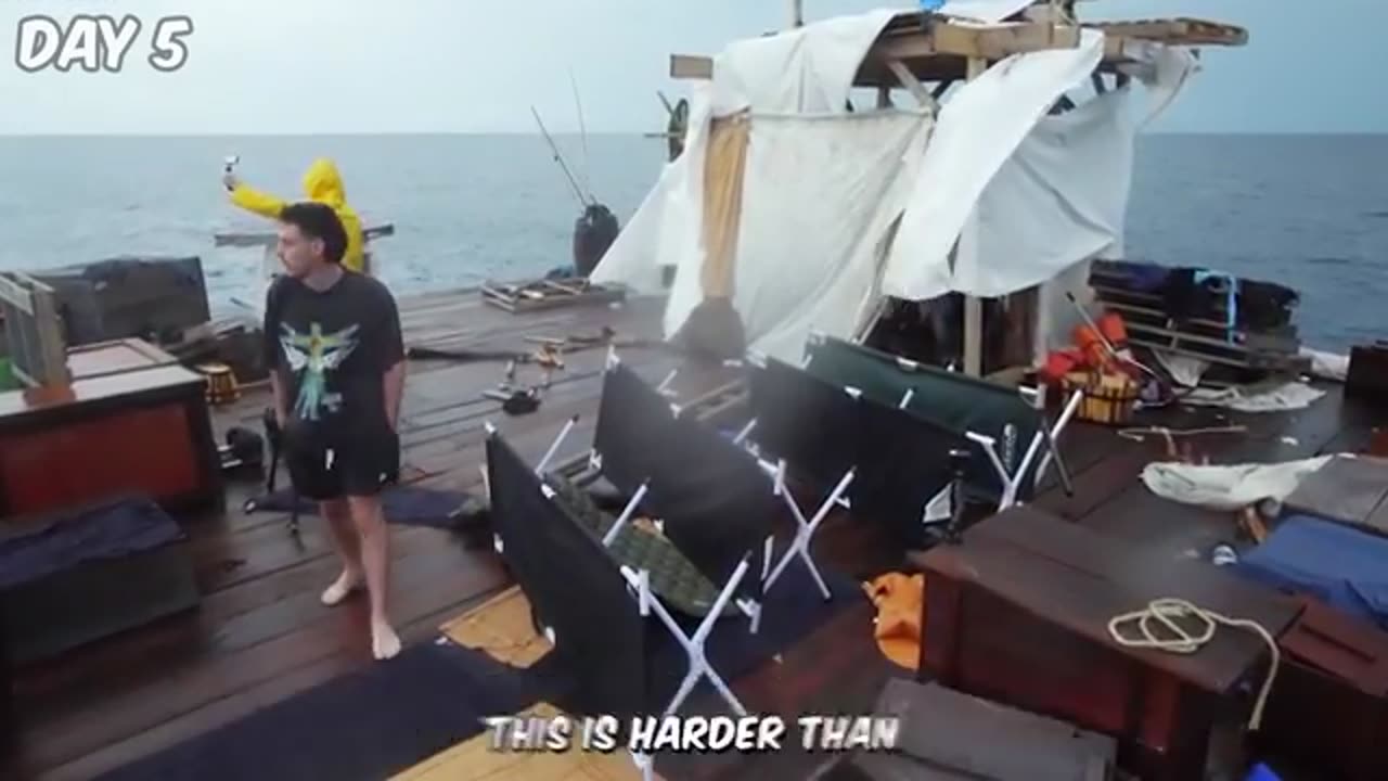 7 Days Stranded At Sea