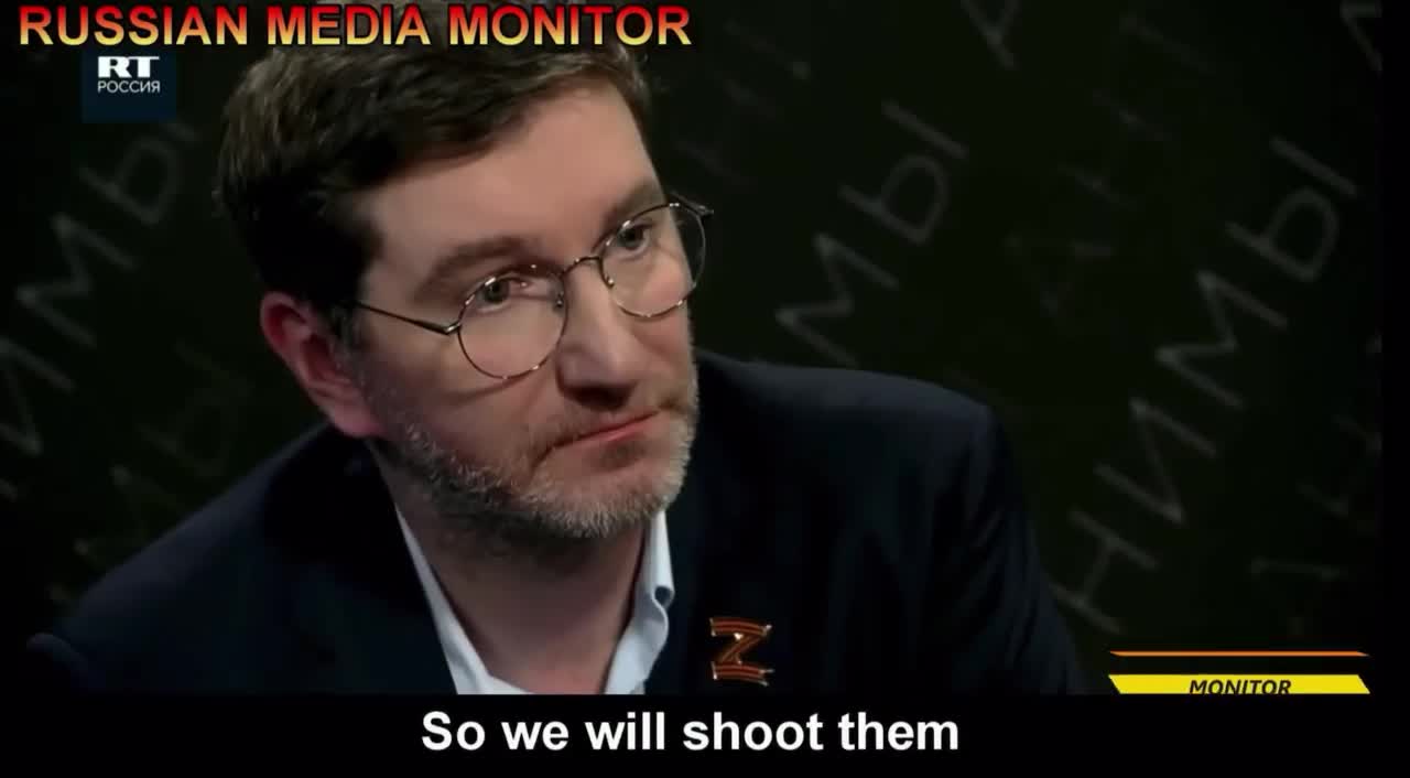 Russia Today's director of broadcasting Anton Krasovsky calls for drowning Ukrainian Children