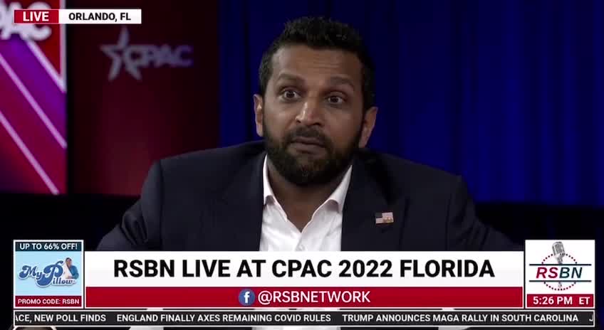 Kash Patel Talking Durham Investigation at CPAC