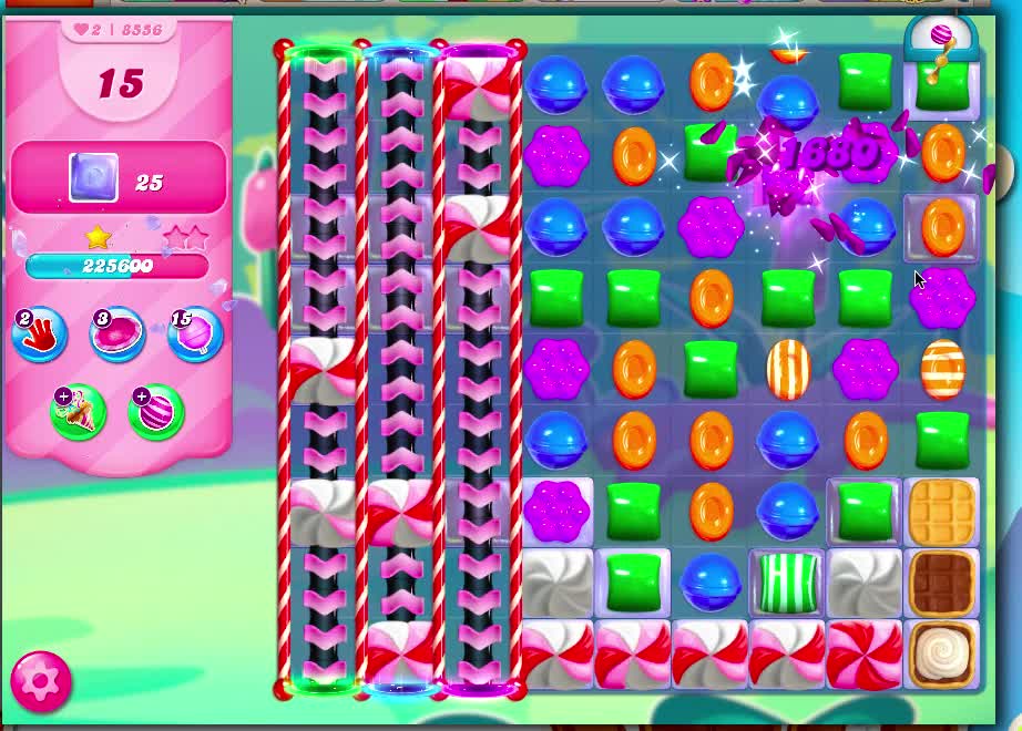 candy Crush Level 8556 (No Boosters)