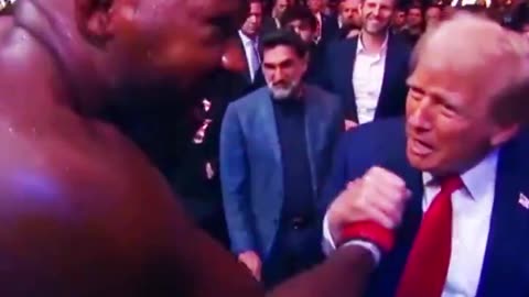 UFC Champion Jon Jones Surprises Trump After Win