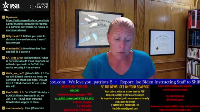 2022-05-15 20:00 EDT - For The Republic: With Alan Meyers