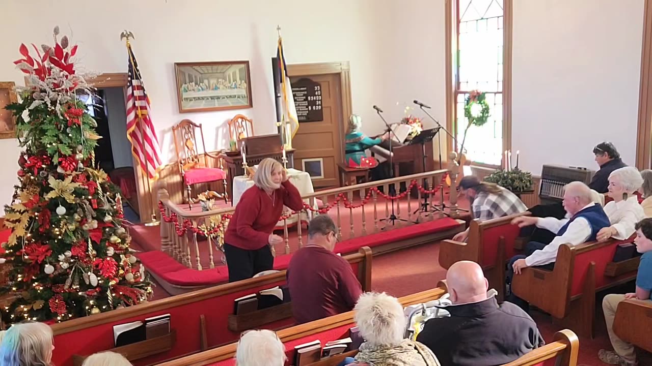 Vernon Chapel Sunday Service (Luke Ch.1:26-38 Birth Of A Savior) led by Kenneth Ambrouse 12/22/2024