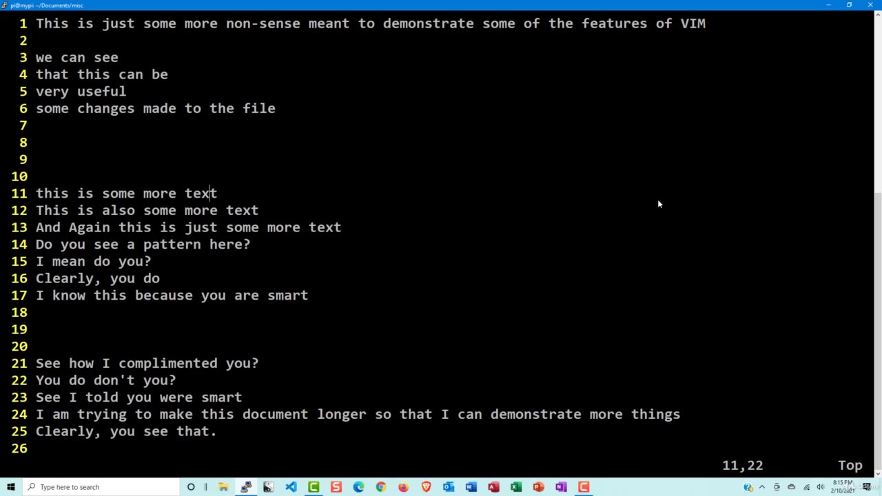 Learn VIM and NeoVIM | Navigating in Vim