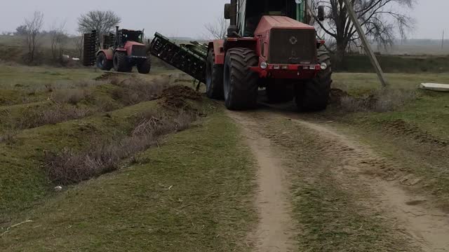 RUSSIAN tractor