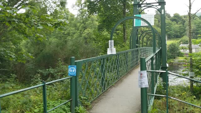 Swing Bridge, Port Na Craig, Pitlochry