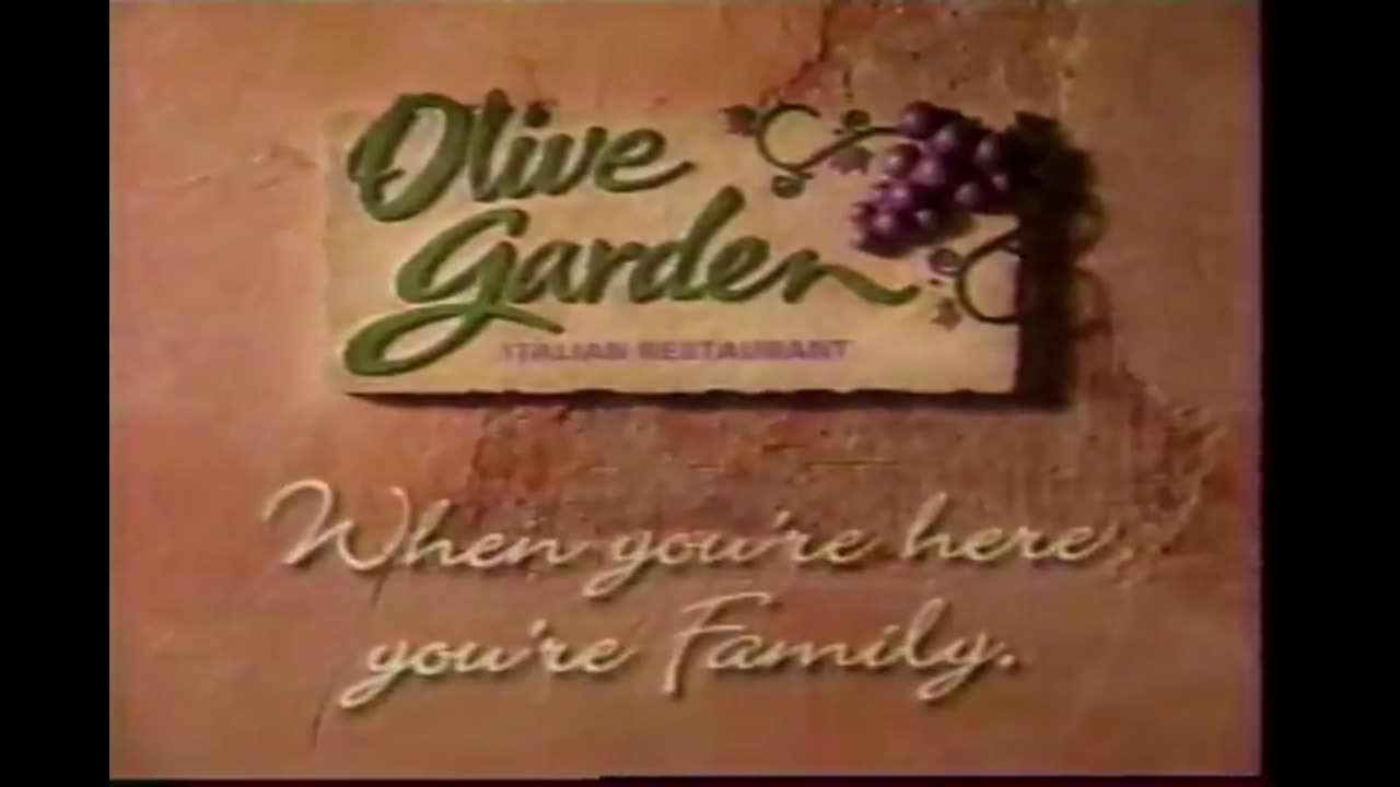 Olive Garden Restaurant Commercial (2003)