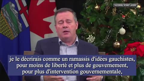 Le Premier Ministre de l'Alberta, Jason Kenney, rejette la Grande RéinitialisationLe Premier Ministre de l'Alberta, Jason Kenney, rejette la Grande Réinitialisation de Klaus Schwab (The Great Reset)