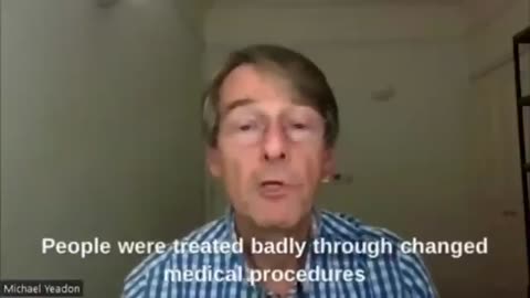 Former Pfizer VP Dr. Mike Yeadon "There was no pandemic, & the lie was maintained in order to inject 5.5 billion people with an intentionally dangerous substance, 17 million of whom have died so far."