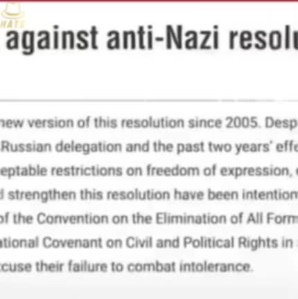 The 2 countries that voted against the Anti Nazi Resolution 🤔