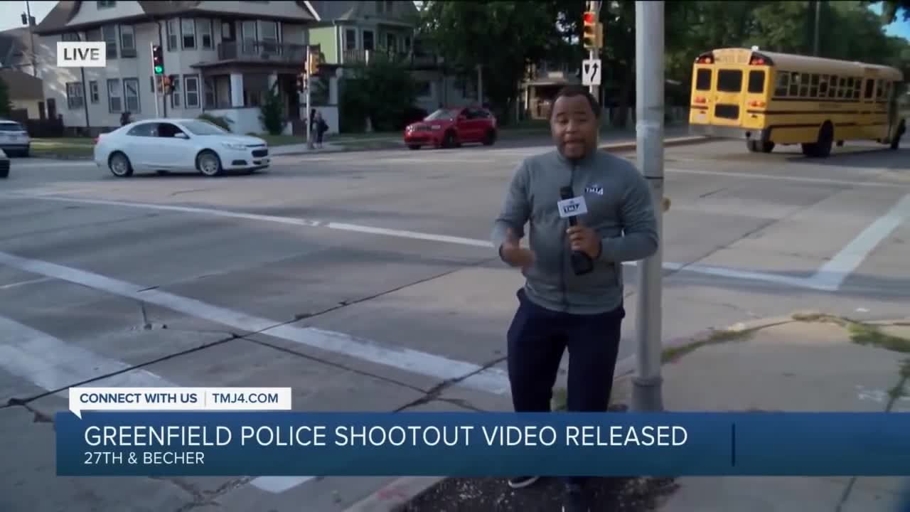 Milwaukee: Video released from Greenfield police shootout in August