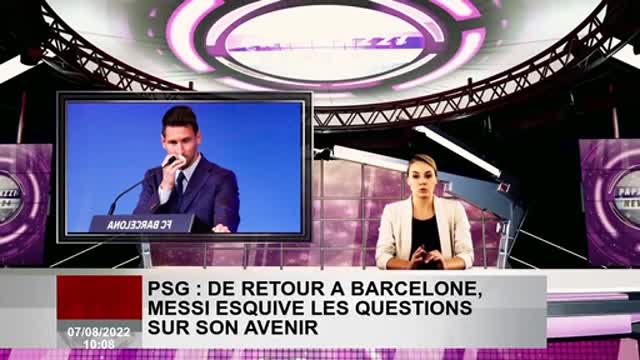 PSG Retour à Barcelone, Messi évite les questions sur son avenir