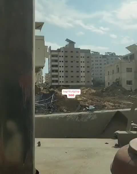 Isreali strike inside Gaza