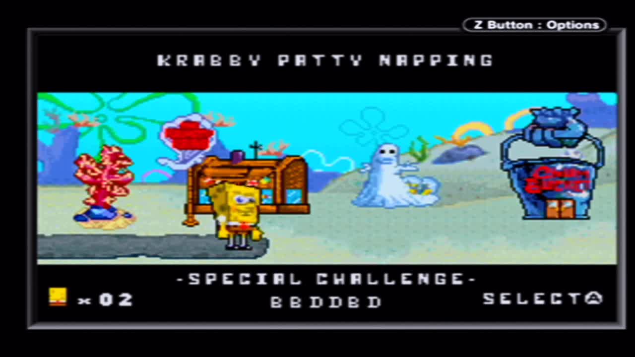 Spongebob Squarepants Revenge of the Flying Dutchman GBA Episode 3