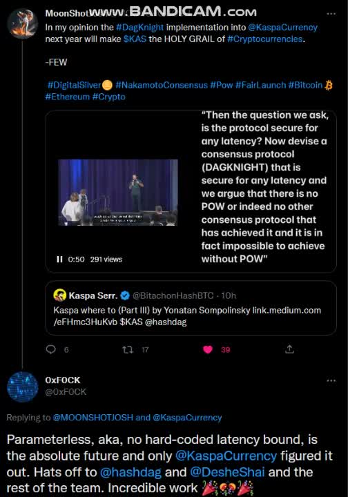 Kaspa is the fastest and most scalable instant confirmation transaction layer ever built