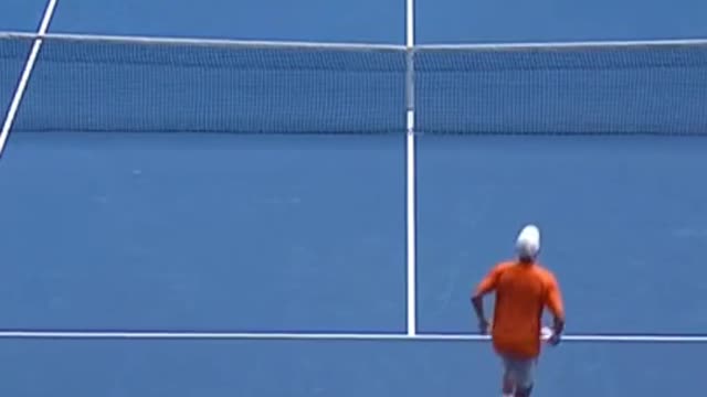 Notsureifexhibitionorofficialmatch#tennis