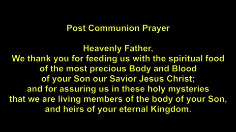 Christ the King Holy Mass 08-07-2022