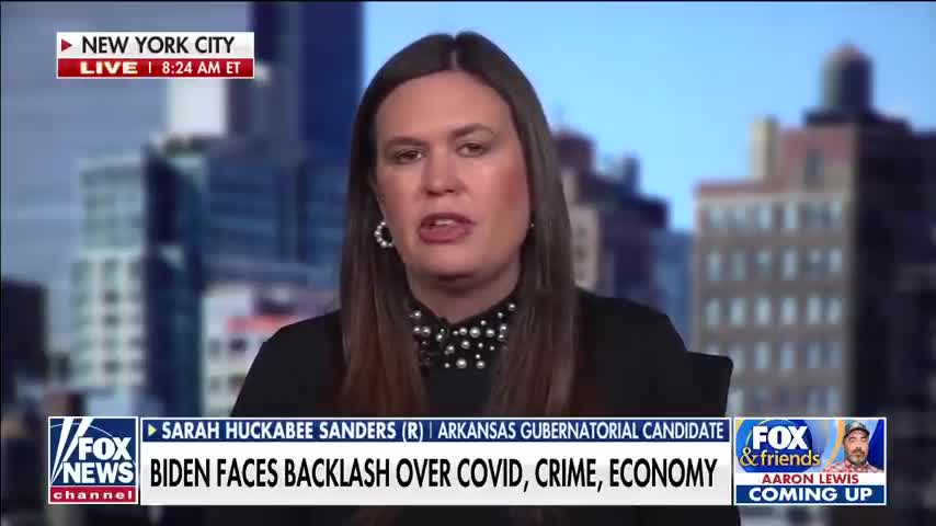 Sarah Sanders: Biden has failed our children